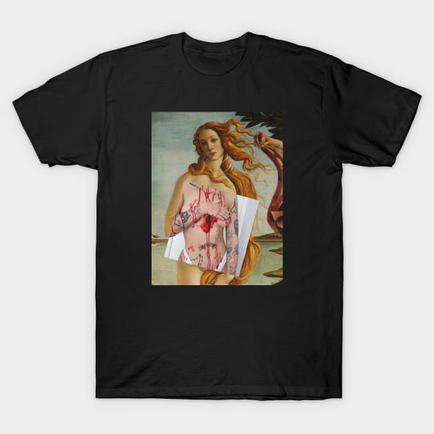 @jtilb X The Birth of Venus T-Shirt by amircheniti